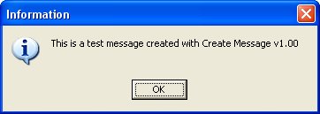 Example Message 1