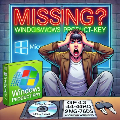 Need to find your missing Windows Product Key?