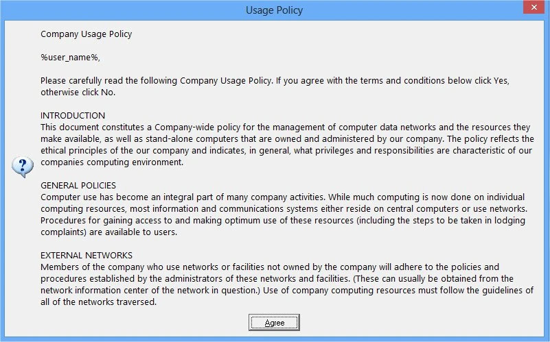 Message Manager Deluxe scrollable text file message with disabled buttons